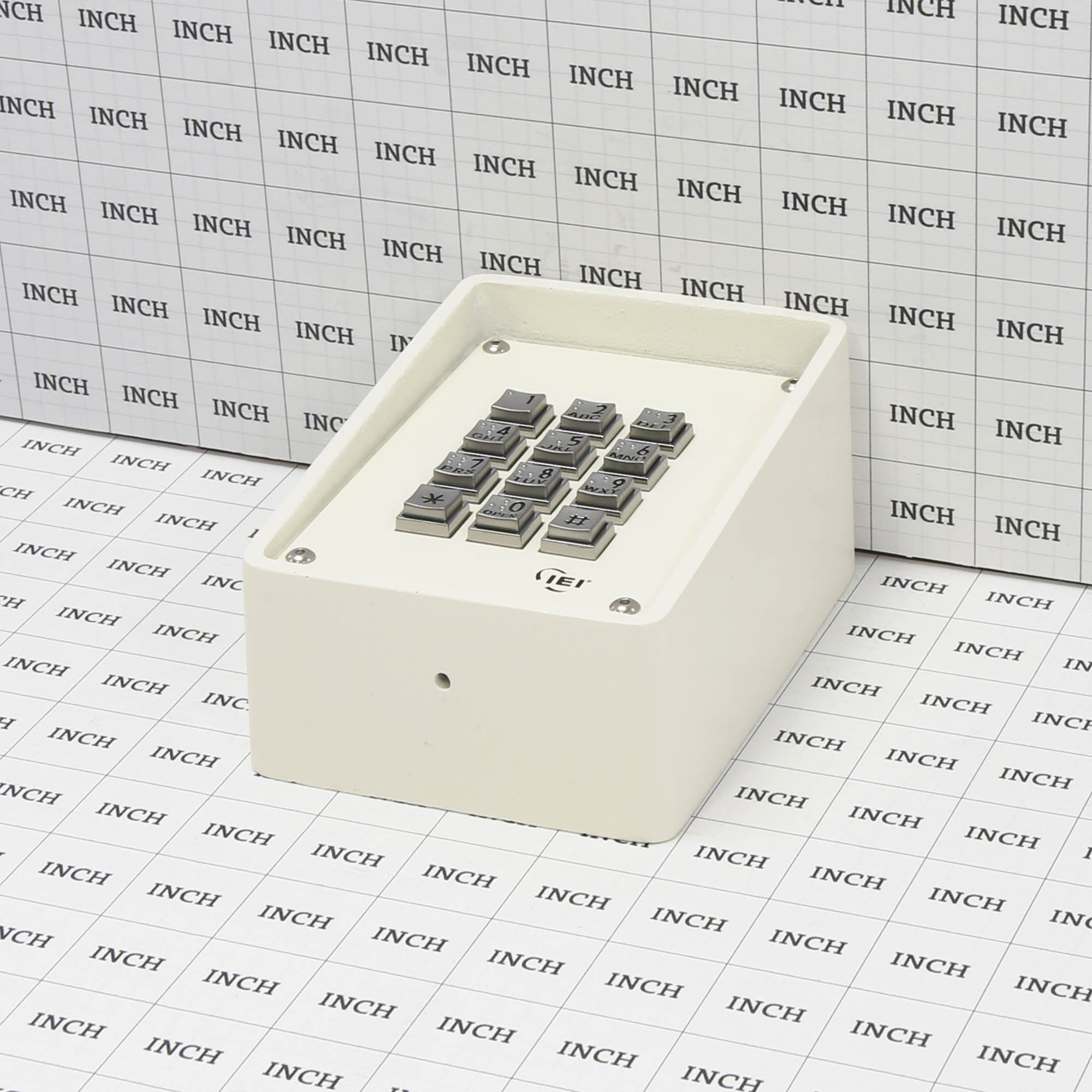 Linear 232R White Ruggedized Keypad Acc/Co 0213466 Linear PRO