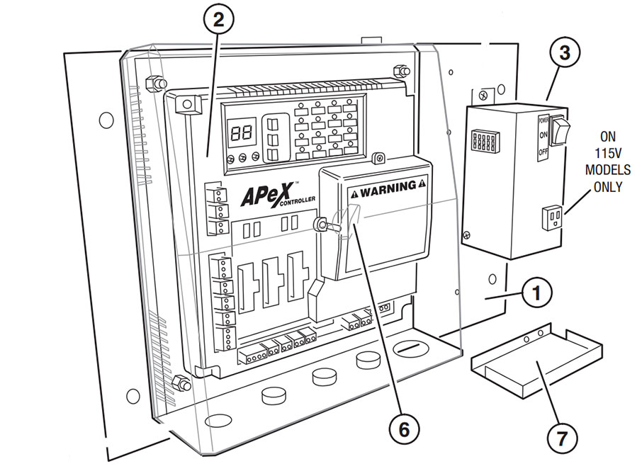 HSLG Single Phase Controller Parts Diagram