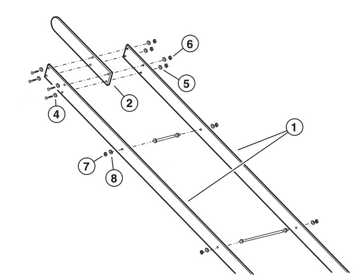 SG Operator Arm Parts Diagram