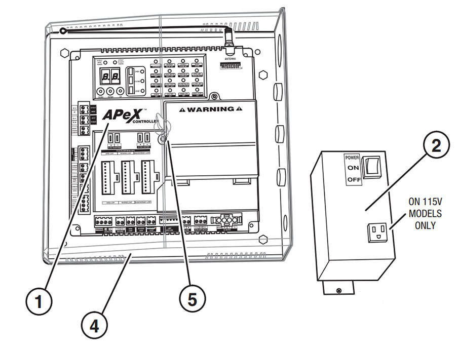 SWG Single Phase Controller Parts Diagram