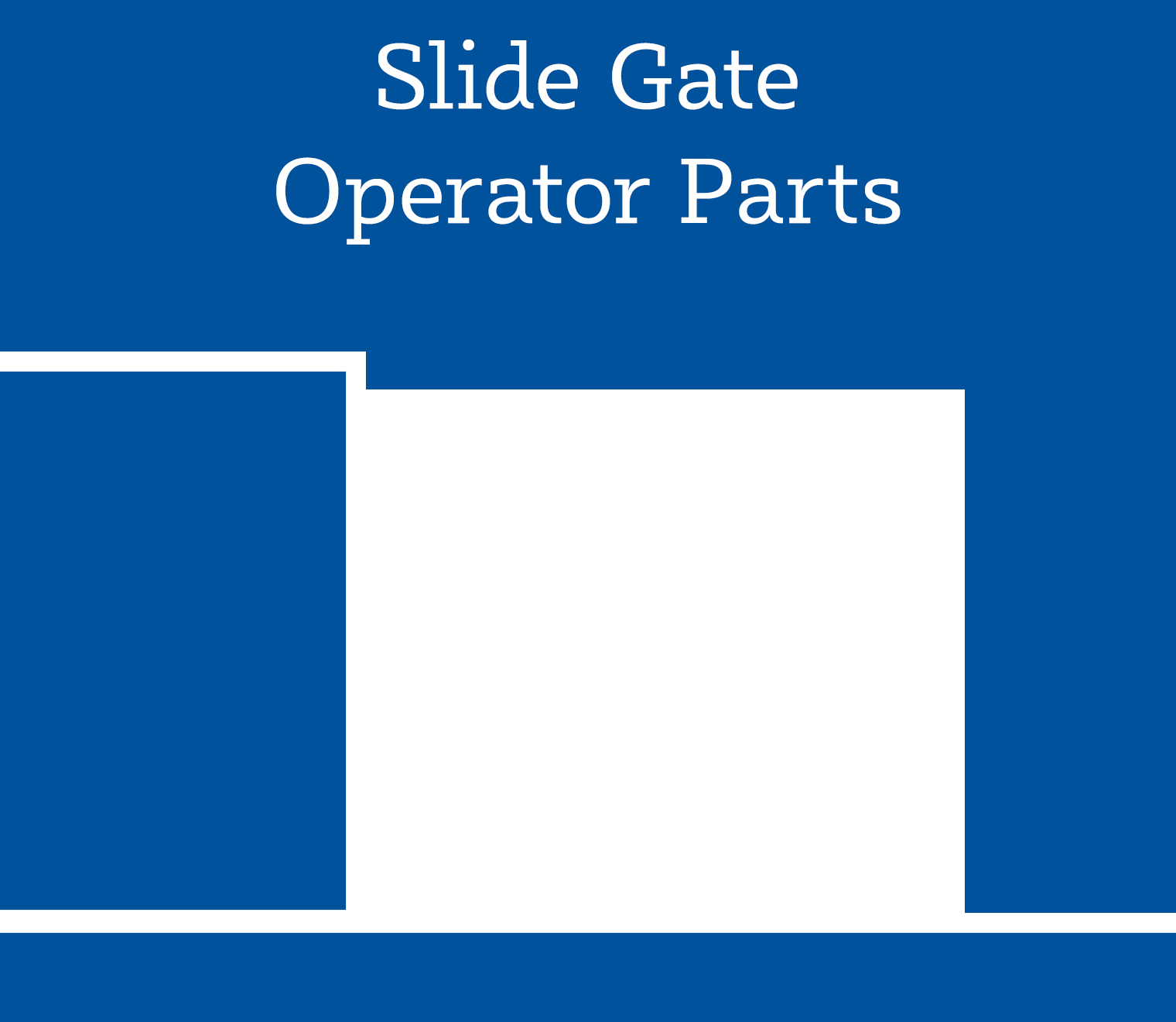 Shop Slide Gate Operator Parts